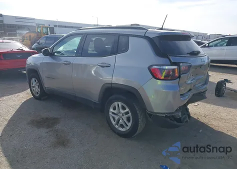 2018 Jeep Compass Sport Fwd z USA, uszkodzony, nr VIN 3C4NJCAB6JT255003